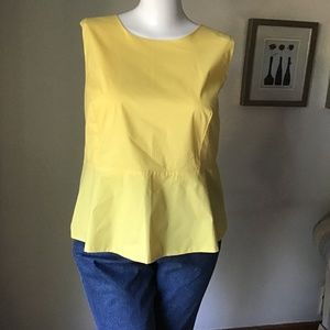 Addition Elle yellow tunic blouse